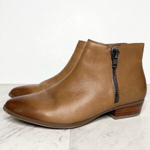 Naturalizer Blair Brown Leather Bootie 7M